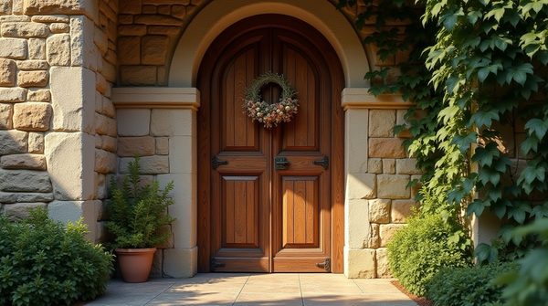 Créer une entrée chaleureuse avec une porte d'entrée en bois à caen : inspirations, installation et conseils pratiques